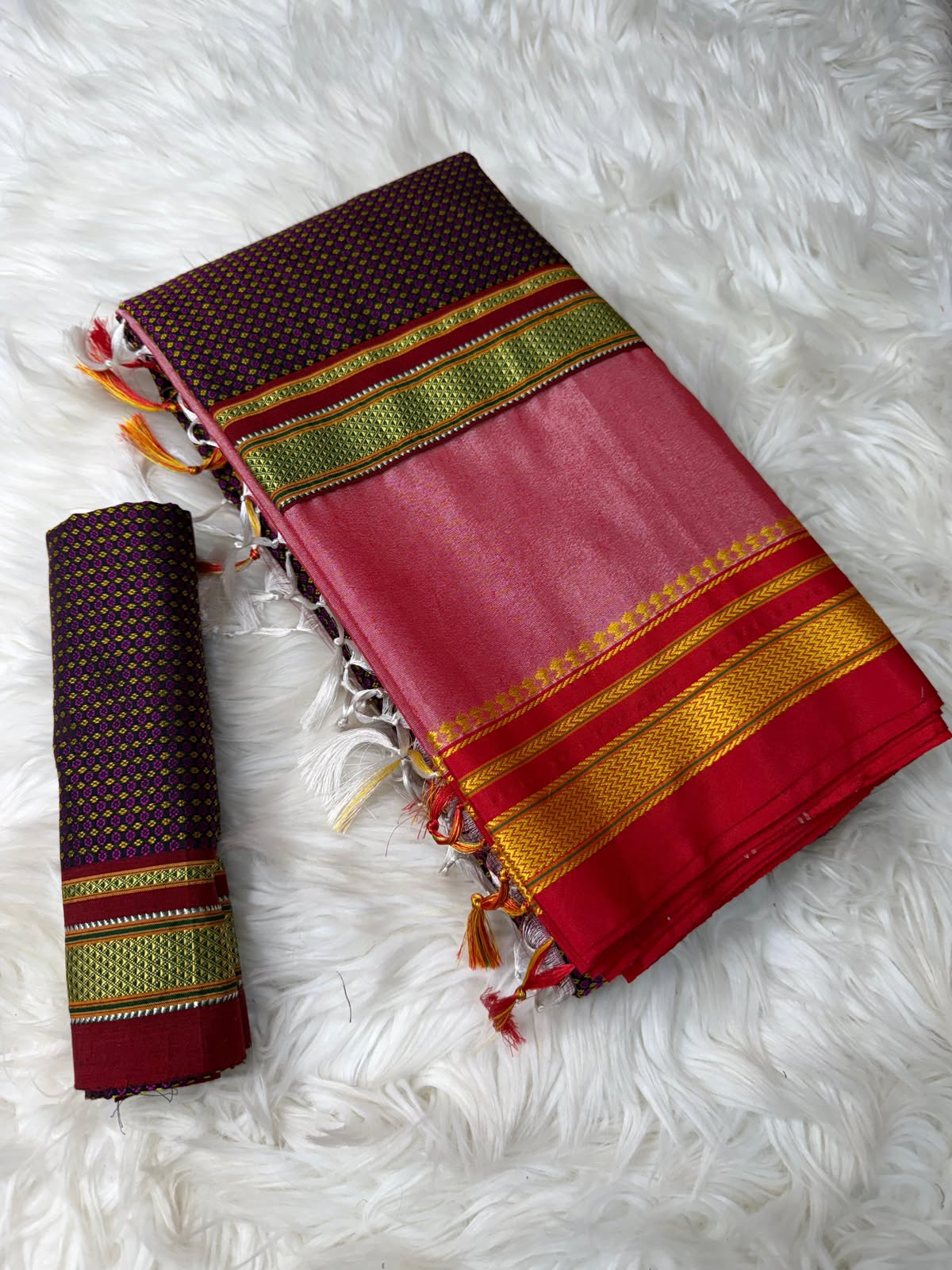 Magenta & Coral Khun Ilkal